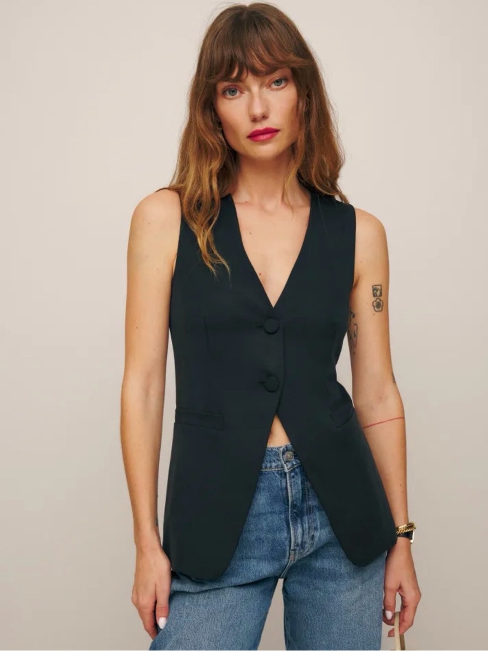 Reformation Casey Vest